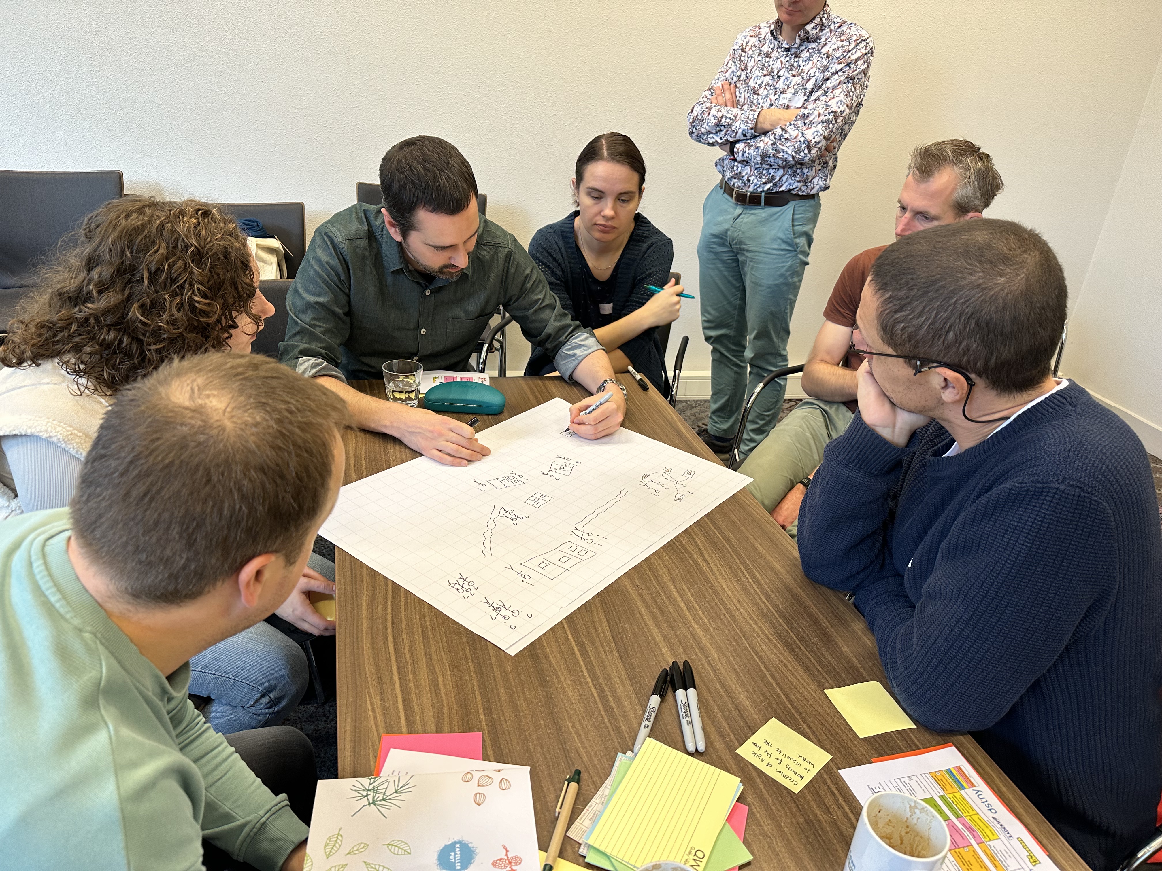 participants engaged in discussion
